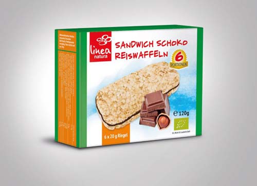 Sandwich Schoko Reiswaffeln