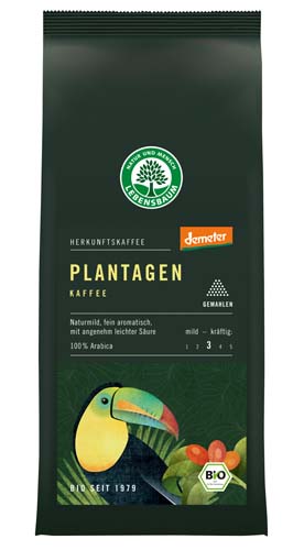 Plantagen Kaffee gemahlen