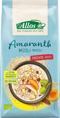 Amaranth Früchte Müsli