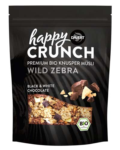 Happy Crunch Wild Zebra