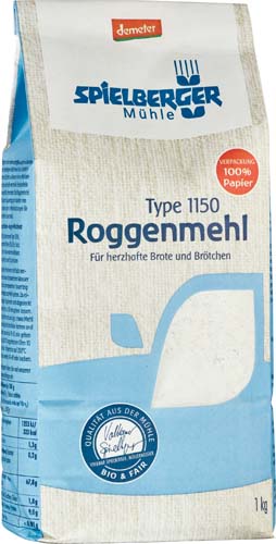 Roggenmehl Type 1150 Demeter