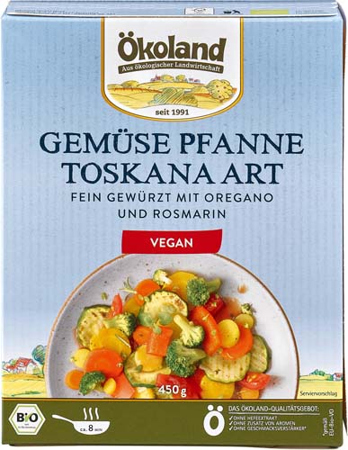 Gemüse Pfanne Toscana Art