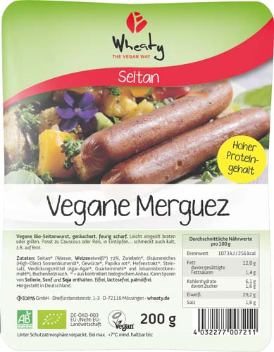 Veganwurst Merguez