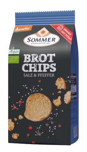 Brot Chips mit Salz & Pfeffer