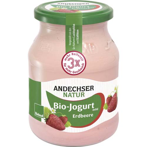 Joghurt Erdbeer 