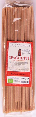 Spaghetti con peperoncini